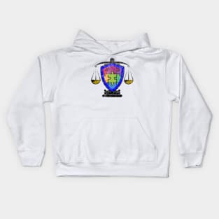 Autism Rights In Justice Kids Hoodie